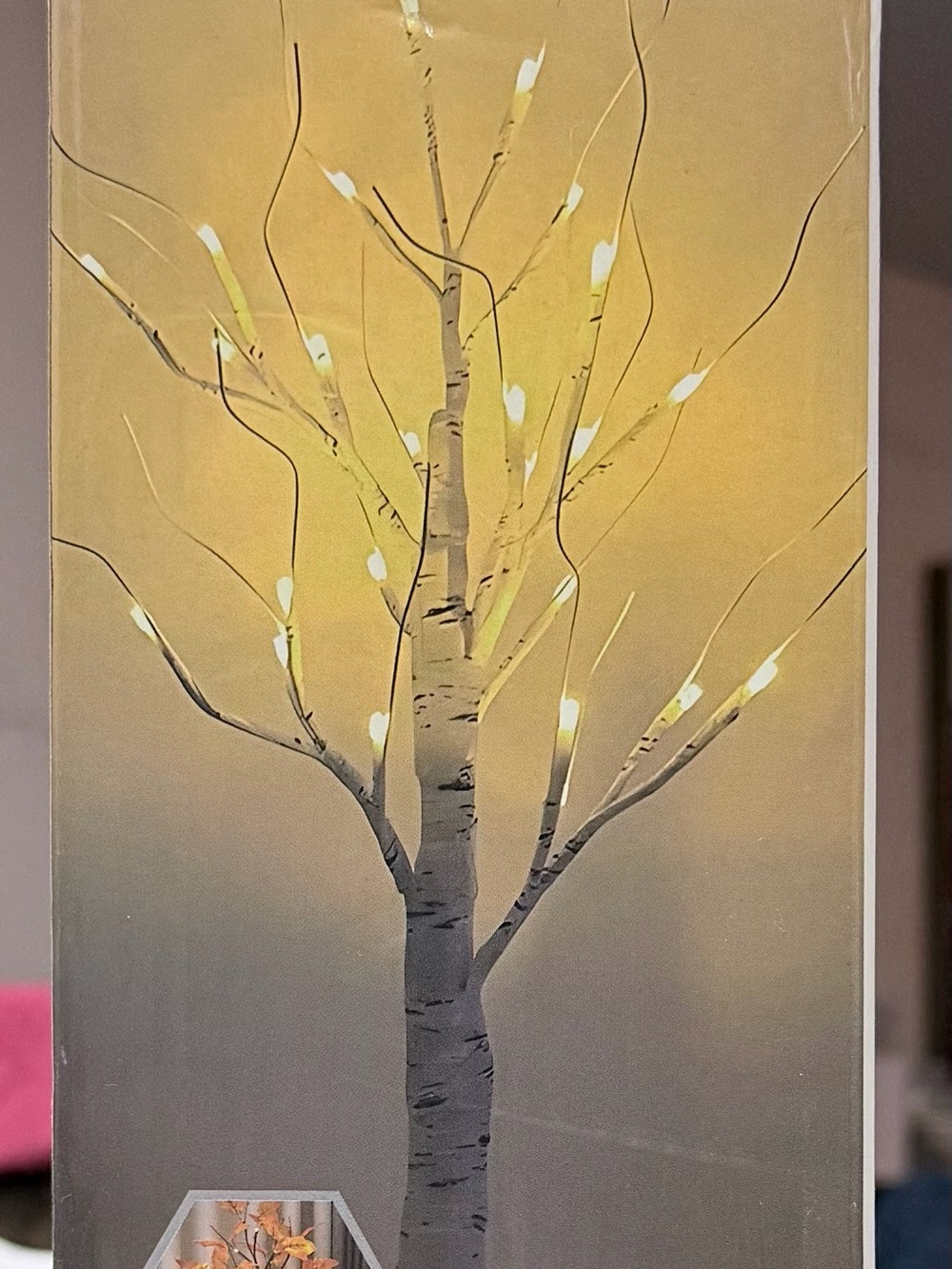 Lighted Birch Tree - QUANTITY TWO